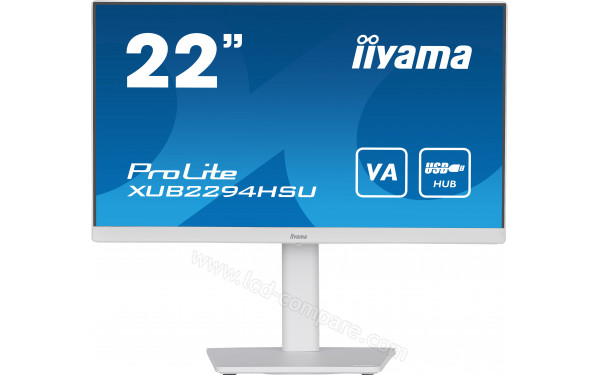IIYAMA ProLite XUB2294HSU-W2 - Vue de face