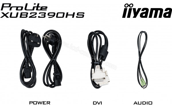 IIYAMA ProLite XUB2390HS-B5 - Accessoires