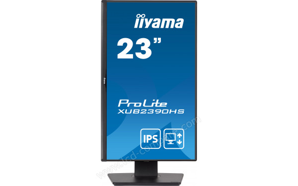IIYAMA ProLite XUB2390HS-B5 - Vue de face en mode portrait