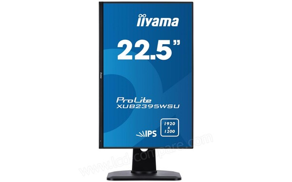 IIYAMA ProLite XUB2395WSU-B1 - Vue de face en mode portrait