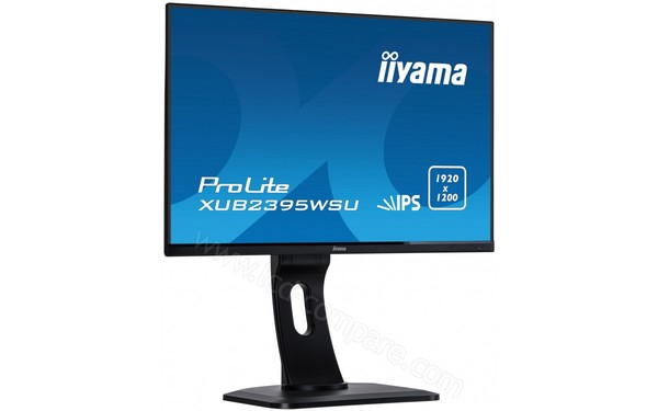 IIYAMA ProLite XUB2395WSU-B1 - Vue 3/4 gauche