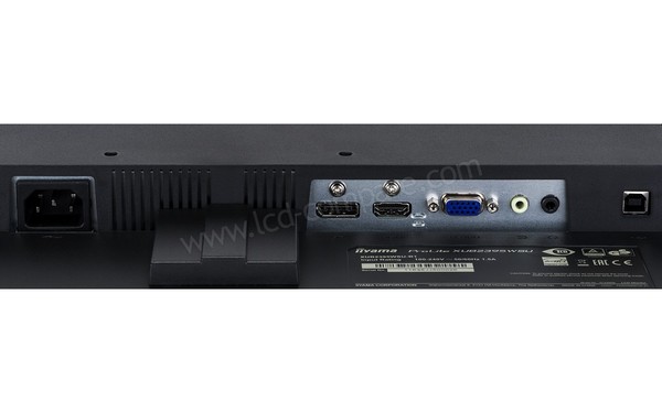 IIYAMA ProLite XUB2395WSU-B1 - Connectiques