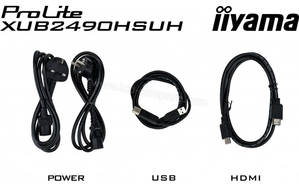 IIYAMA ProLite XUB2490HSUH-B1 - Accessoires