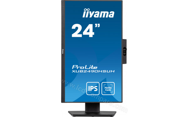 IIYAMA ProLite XUB2490HSUH-B1 - Vue de face en mode portrait