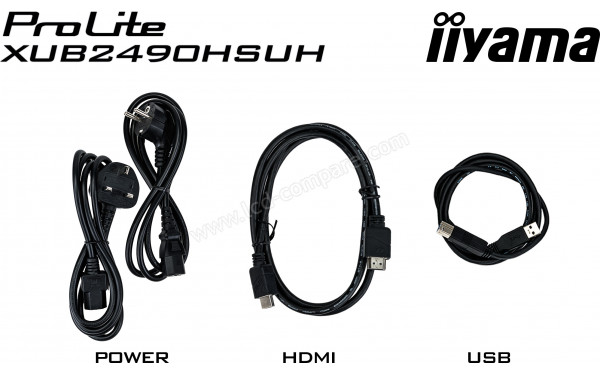 IIYAMA ProLite XUB2490HSUH-B2 - Accessoires