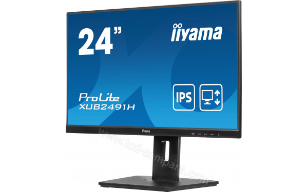 IIYAMA ProLite XUB2491H-B1 - Vue 3/4 droite