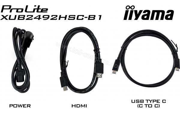 IIYAMA ProLite XUB2492HSC-B1 - Accessoires