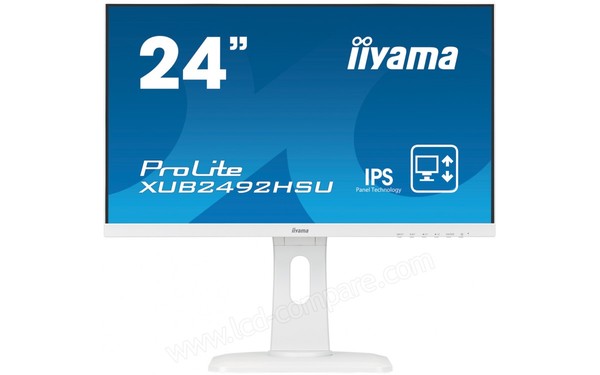 IIYAMA ProLite XUB2492HSU-W1 - Vue de face