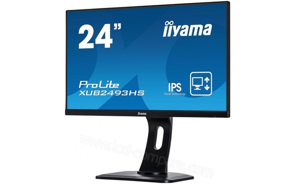IIYAMA ProLite XUB2493HS-B1 - Vue 3/4 droite