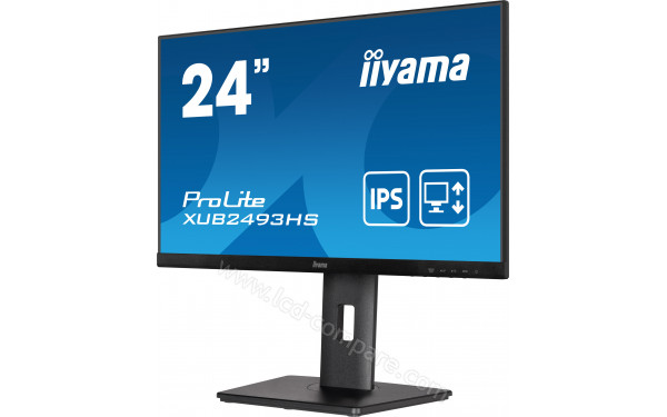 IIYAMA ProLite XUB2493HS-B5 - Vue 3/4 droite