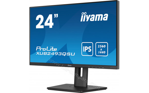IIYAMA ProLite XUB2493QSU-B5 - Vue 3/4 droite