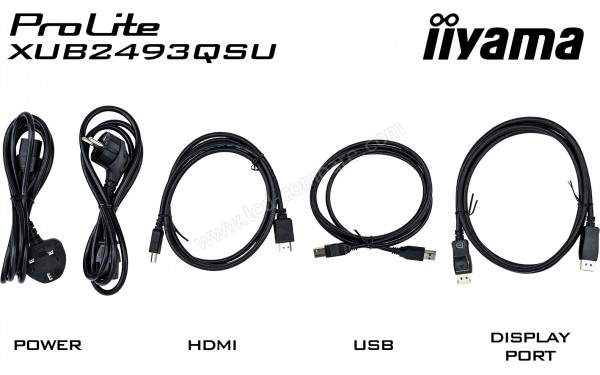 IIYAMA ProLite XUB2493QSU-B5 - Accesssoires