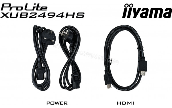 IIYAMA ProLite XUB2494HS-B2 - Accessoires