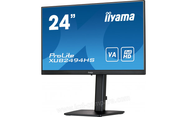 IIYAMA ProLite XUB2494HS-B2 - Vue 3/4 droite
