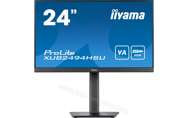 IIYAMA ProLite XUB2494HSU-B2 - Vue de face