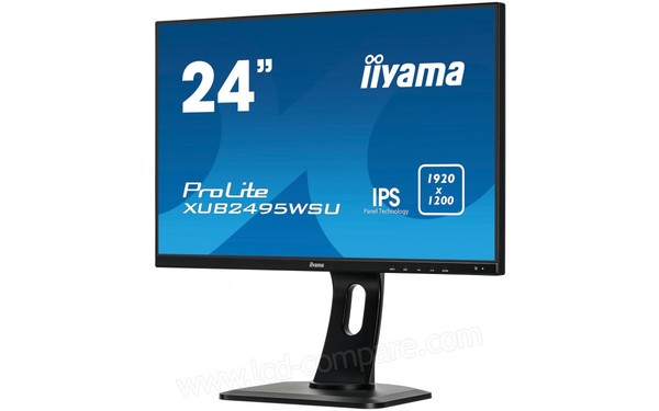 IIYAMA ProLite XUB2495WSU-B1 - Vue 3/4 droite