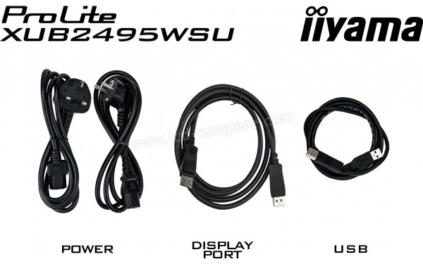 IIYAMA ProLite XUB2495WSU-B5 - Accessoires