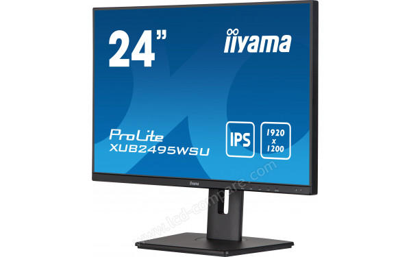 IIYAMA ProLite XUB2495WSU-B5 - Vue 3/4 droite