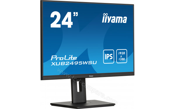 IIYAMA ProLite XUB2495WSU-B7 - Vue 3/4 gauche
