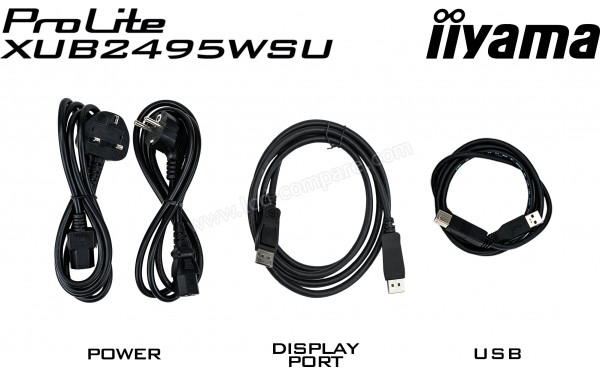 IIYAMA ProLite XUB2495WSU-B7 - Accessoires