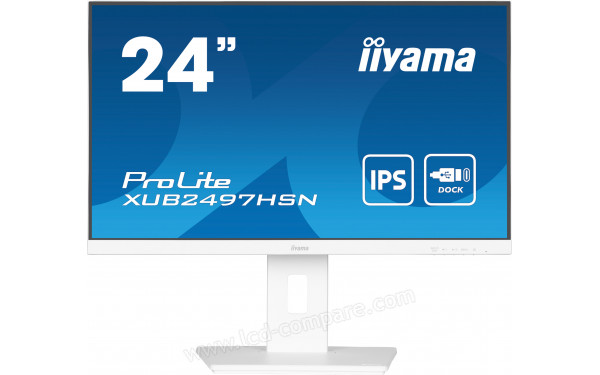 IIYAMA ProLite XUB2497HSN-W1 - Vue de face