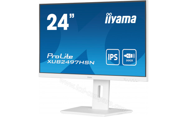 IIYAMA ProLite XUB2497HSN-W1 - Vue 3/4 droite