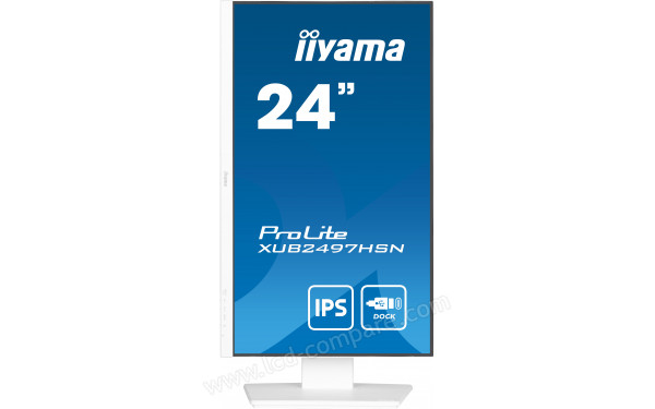 IIYAMA ProLite XUB2497HSN-W2 - Vue de face en mode portrait