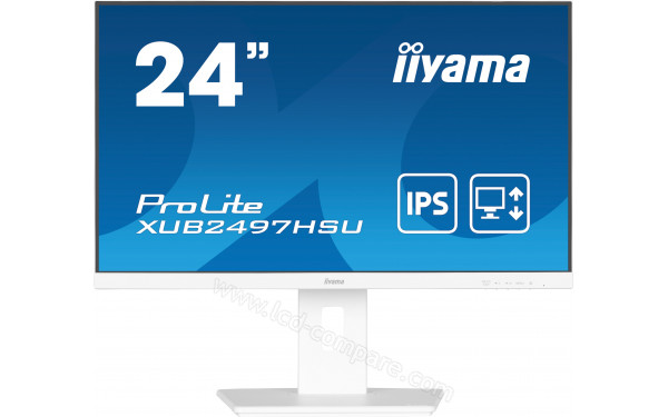 IIYAMA ProLite XUB2497HSU-W2 - Vue de face