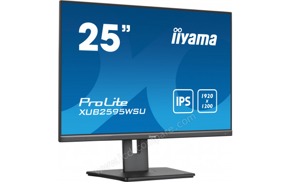 IIYAMA ProLite XUB2595WSU-B5 - Vue 3/4 gauche