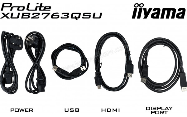 IIYAMA ProLite XUB2763QSU-B1 - Accessoires