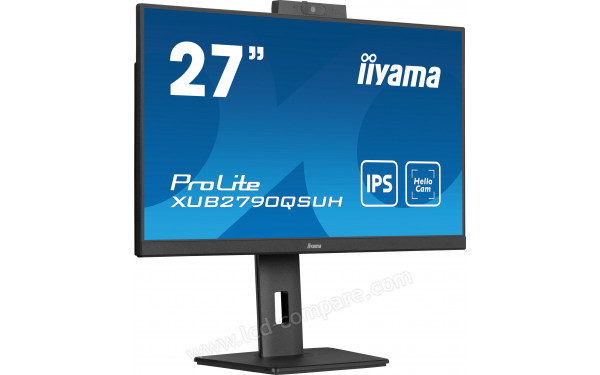 IIYAMA ProLite XUB2790QSUH-B1 - Vue 3/4 gauche