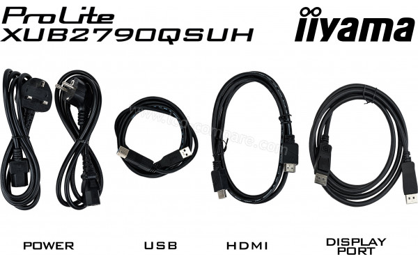 IIYAMA ProLite XUB2790QSUH-B1 - Accessoires
