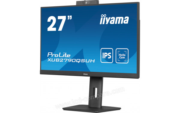 IIYAMA ProLite XUB2790QSUH-B1 - Vue 3/4 droite