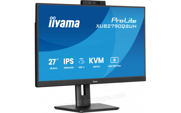 IIYAMA ProLite XUB2790QSUH-B2 - Vue 3/4 gauche