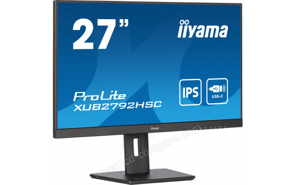IIYAMA ProLite XUB2792HSC-B5 - Vue 3/4 gauche