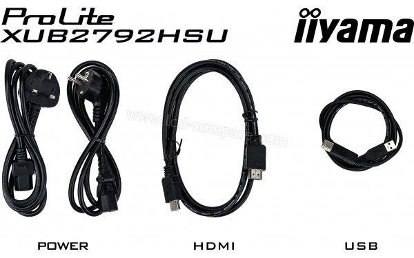 IIYAMA ProLite XUB2792HSU-B5 - Accessoires