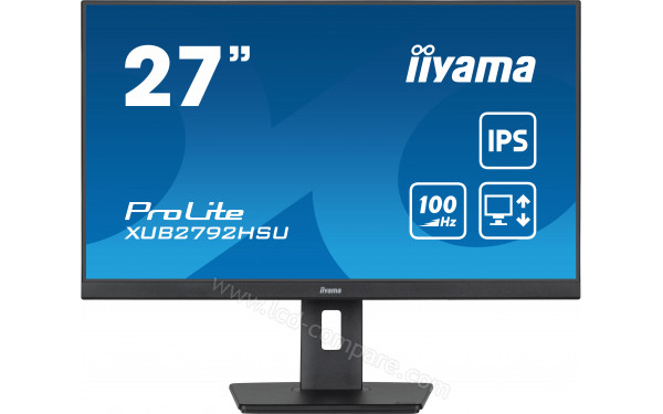 IIYAMA ProLite XUB2792HSU-B6 - Vue de face