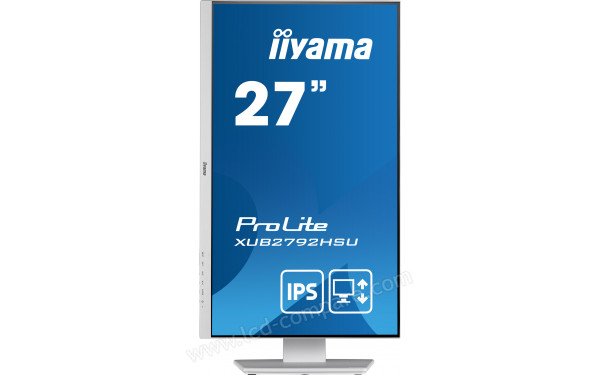 IIYAMA ProLite XUB2792HSU-W5 - Vue de face en mode portrait