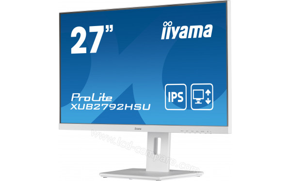 IIYAMA ProLite XUB2792HSU-W5 - Vue 3/4 droite
