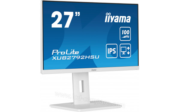 IIYAMA ProLite XUB2792HSU-W6 - Vue 3/4 gauche