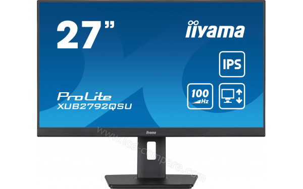IIYAMA ProLite XUB2792QSU-B6 - Vue de face