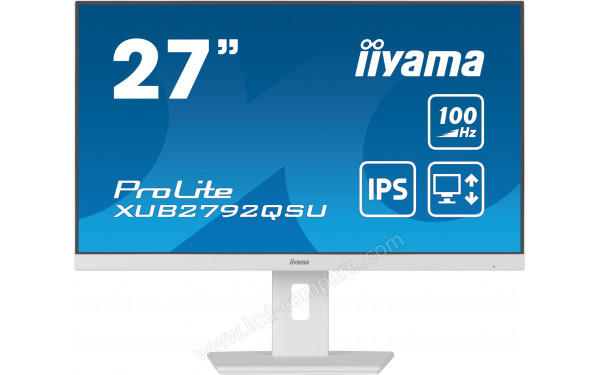 IIYAMA ProLite XUB2792QSU-W6 - Vue de face