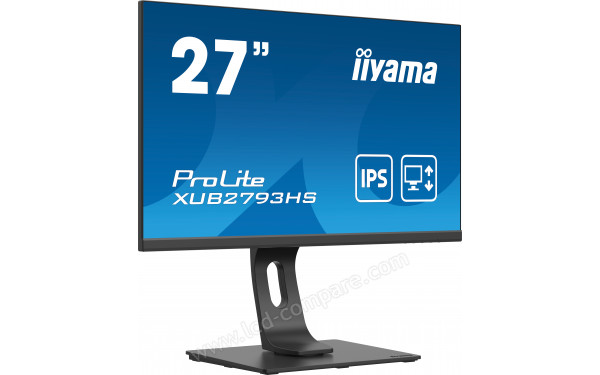 IIYAMA ProLite XUB2793HS-B4 - Vue 3/4 gauche