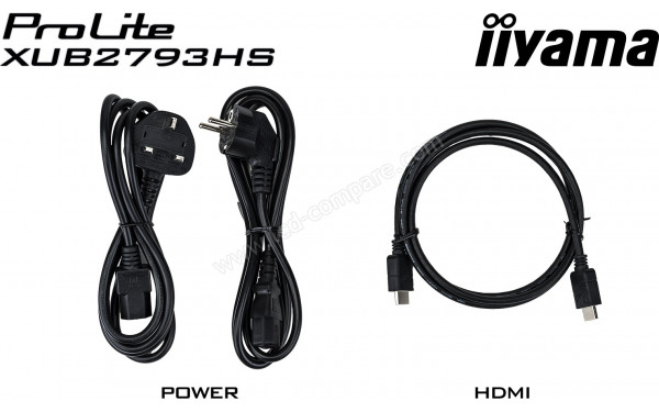 IIYAMA ProLite XUB2793HS-B5 - Accessoires