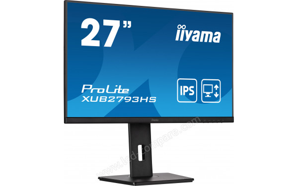 IIYAMA ProLite XUB2793HS-B6 - Vue 3/4 gauche