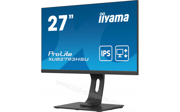 IIYAMA ProLite XUB2793HSU-B4 - Vue 3/4 droite