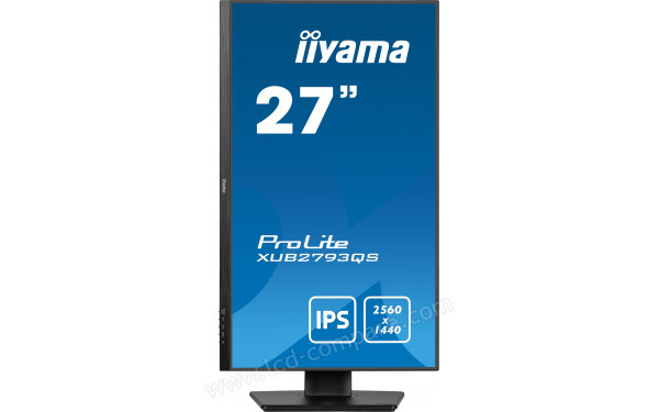 IIYAMA ProLite XUB2793QS-B6 - Vue de face en mode portrait