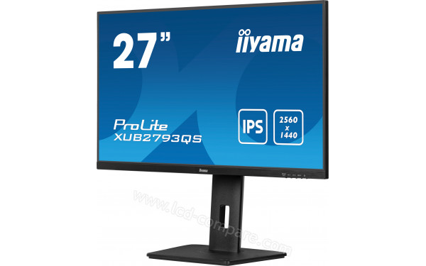 IIYAMA ProLite XUB2793QS-B6 - Vue 3/4 droite