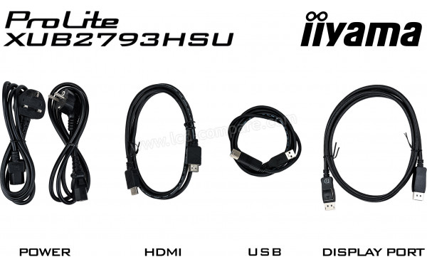 IIYAMA ProLite XUB2793QSU-B7 - Accessoires