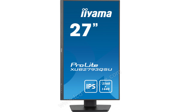 IIYAMA ProLite XUB2793QSU-B7 - Vue de face en mode portrait